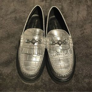 KURT GEIGER LONDON
Women's Carnaby Croc Embossed Chunky Loafers size 38.5 US 7.5